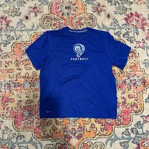 Nike Blue L.A. Rams Football T-Shirt